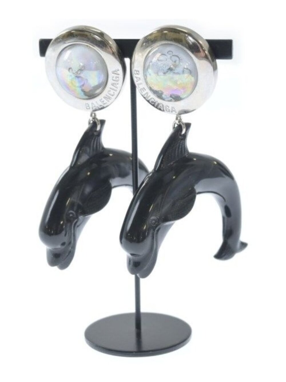 Balenciaga Earrings Black